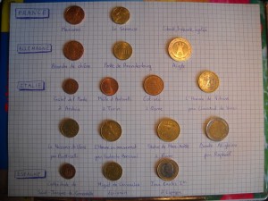 Planche n°1 : pièces nationales