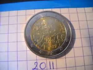 Pièce commémorative - France - 30e anniversaire de la fête de la musique (2011)