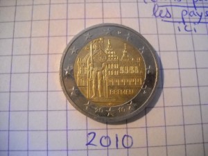 Pièce commémorative - Allemagne - Länder de Brême (2010)